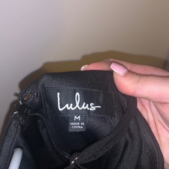 Lulus size medium black hoco dress! - Picture 2 of 3